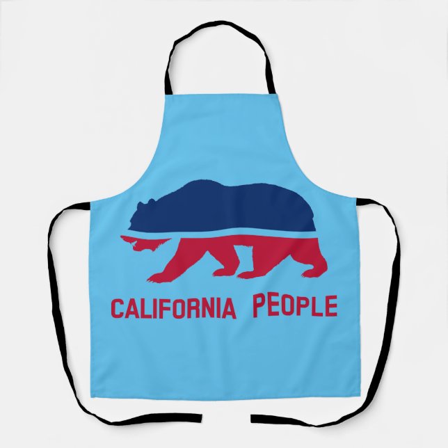 Tablier Population de Californie (Recto)