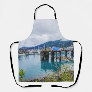 Tablier Port de Whittier en Alaska