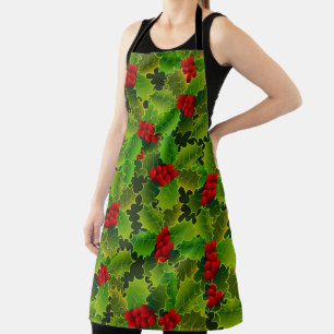 Tablier Porte-impression Holly et Berries