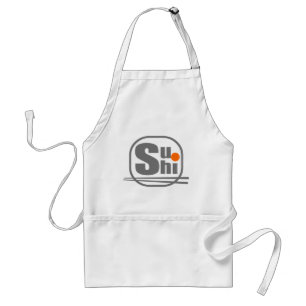 Tablier Porte-logo du Sushi
