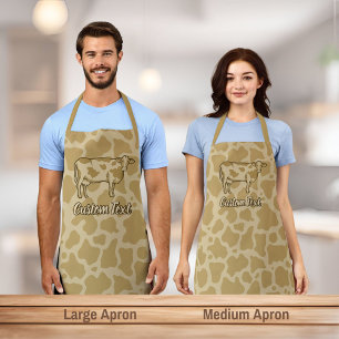 Tablier Porte profil de vache