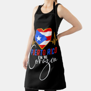 Tablier Porto Rico en mi Corazon Puerto Rican Pride