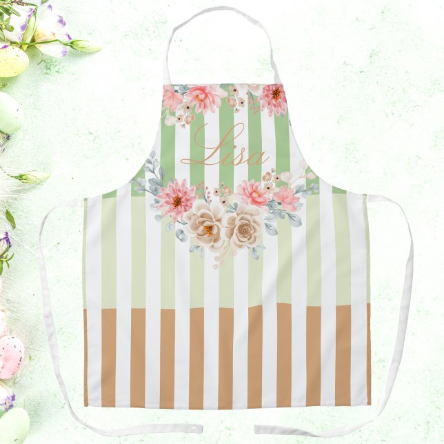 Tablier Porton tactile de la nature personnalisée (Personalized Nature's Touch Apron)