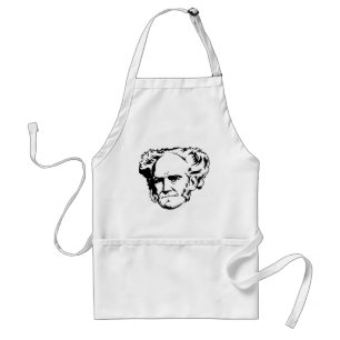 Tablier Portrait d'Arthur Schopenhauer