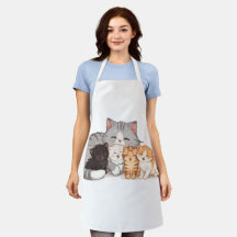 Portrait de famille de chatons câlins