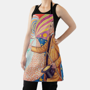 Tablier Portrait de Felix Feneon, Signac