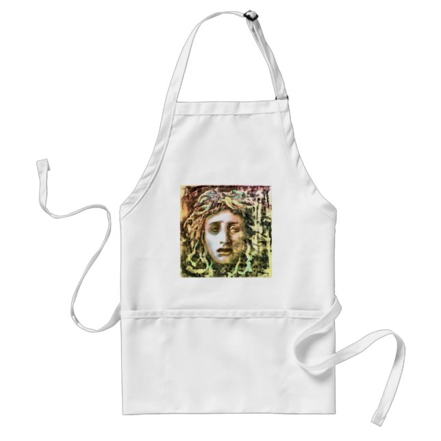 Tablier Portrait de Medusa d'un Gorgon (Devant)