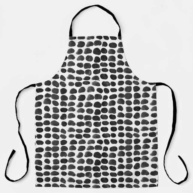 Tablier Poster de animal avec motif sans points (Recto)