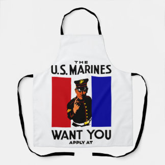 Tablier Poster de recrutement maritime vintage de la Premi