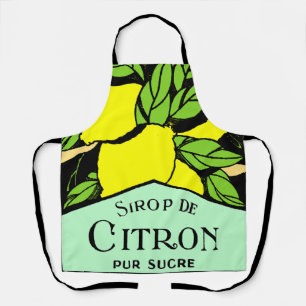 Tablier Poster publicitaire Sirop de Citron Lemons