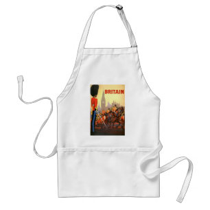 Tablier Poster Vintage voyage, Garde royale britannique