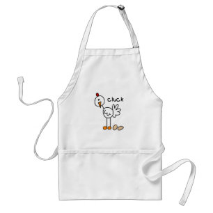 Tablier Poule Dit Cluc Tshirts et Cadeaux