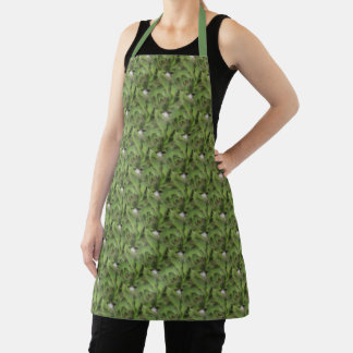 Tablier Poules et poulets Succulents Motif de la nature