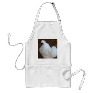 Tablier Poulet blanc de Silkie