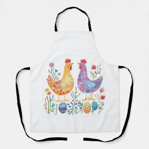 Tablier Poulet et Oeufs de Pâques