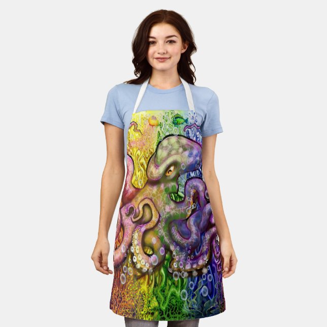 Tablier poulpe (Porté)