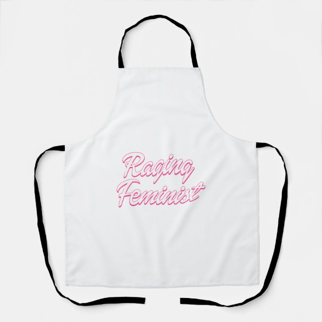 Tablier Poupée Féministe Déchaînée  (Recto)