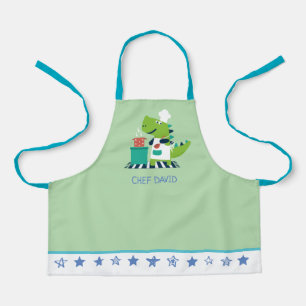 Tablier pour enfants Chef Dinosaure