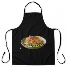 Tablier pour pâtes aux crevettes