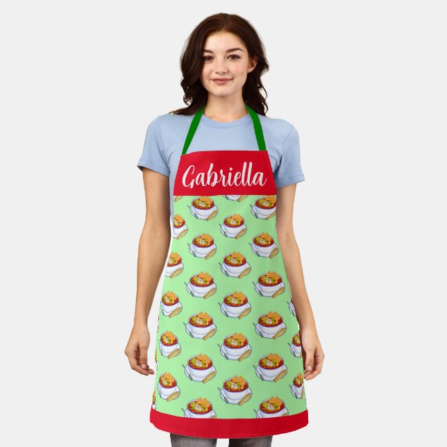 Tablier Pozole Rojo De Pollo (Porté)