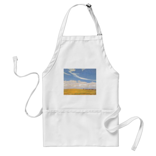 Tablier Prairie après l'orage par Maynard Dixon, Art ancie (Devant)