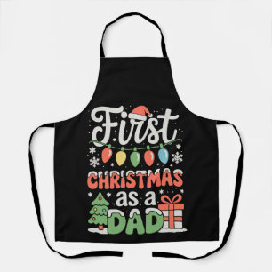 Tablier Premier Noël en tant que papa Nouveau papa 1er Noë