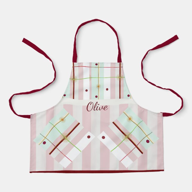 Tablier Preppy Atomic Age Kids Apron (Recto)