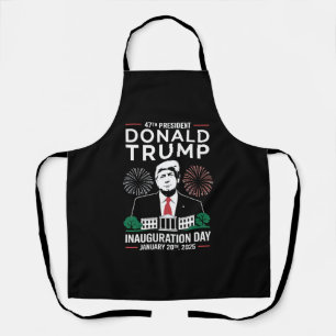 Tablier Président 47 D J Trump Jour d'investiture Jan 2025