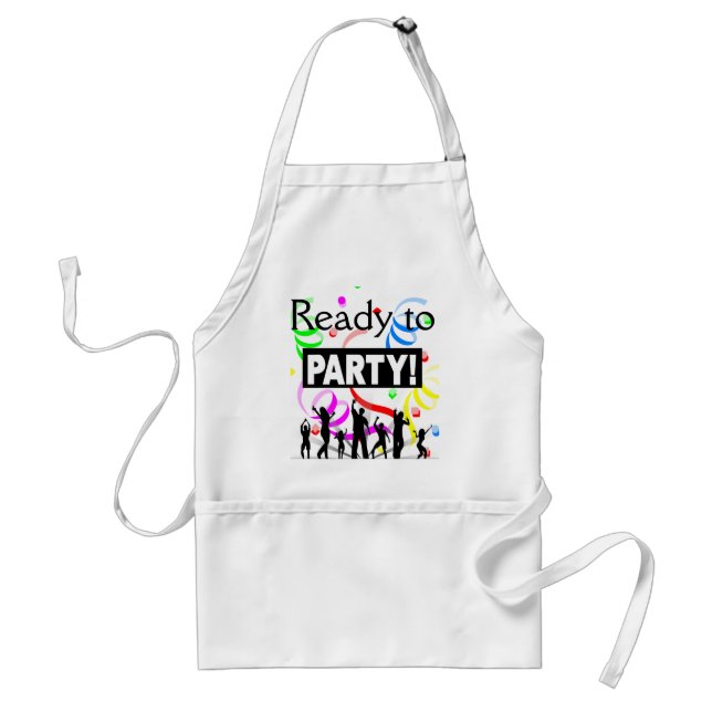 Tablier Prêt À Faire La Fête Apron (Devant)