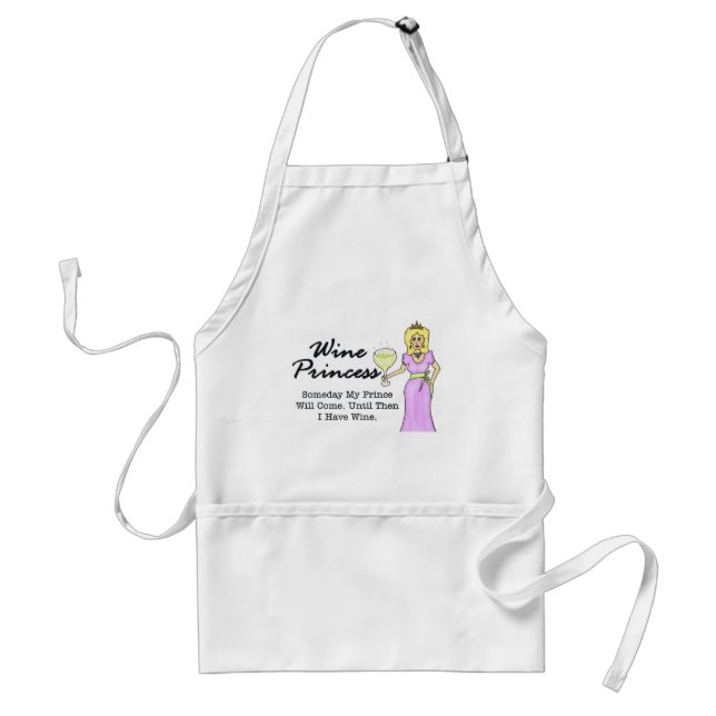 Tablier Princesse Apron de vin (Devant)