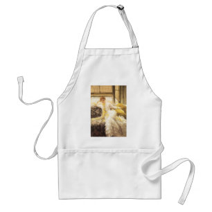 Tablier Printemps (Bord de mer) de James Tissot, Portrait 