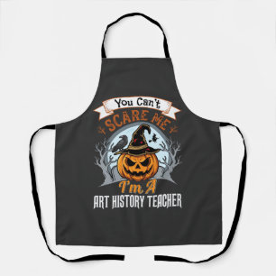 Tablier Professeur d'histoire de l'art Halloween Design de
