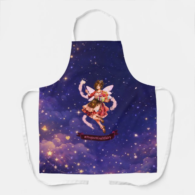 Tablier #ProjectCraftFairy Tabard Imprimé Tous-Modes Apron (Recto)