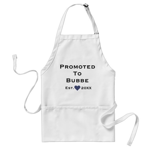 Tablier Promu Pour Bubbe Adulte Apron (Devant)