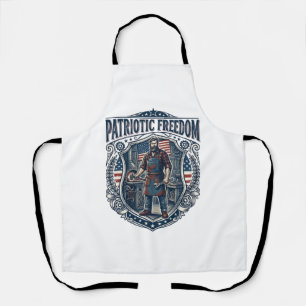 Tablier Propriétaire de petite entreprise patriotique