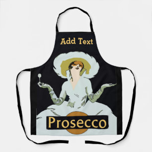 Tablier Prosecco Wine Design ajouter du texte, Apron