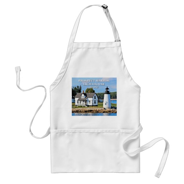Tablier Prospect Harbour Lighthouse, Maine Apron (Devant)