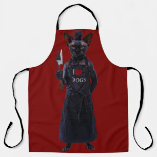Tablier Protocole Grin 80x60 J'adore les chiens 001
