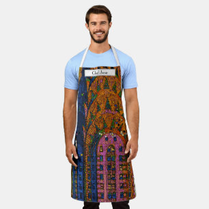 Tablier Psychedlic NYC : Chrysler Building Top Closeup #1