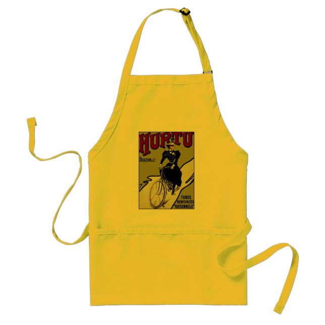 Tablier Publicité vintage pour vélos : Vélos Hurtu (Devant)