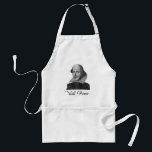 Tablier Puissance de volonté de William Shakespeare<br><div class="desc">Nos corps sont notre RO de jardins que nos volontés sont des gardenerss." Grand cadeau ou T-shirt pour des fans de Shakespeare ou de théâtre partout !</div>