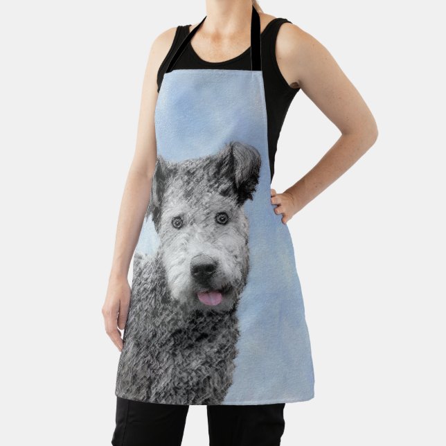 Tablier Pumi Peinture - Cute Original Chien Art (Insitu)