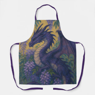 Tablier Purple Dragon Wisteria