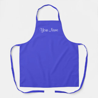 Tablier Purplish-Bleu clair et vif