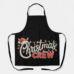 Tablier Pyjamas assortis pour famille Crew de Noël Lumière