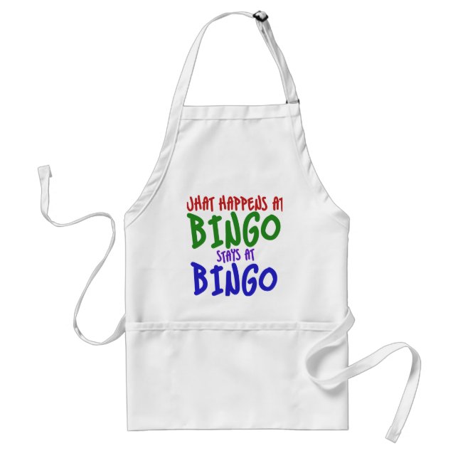 Tablier Que se passe-t-il lors des séjours de bingo au bin (Devant)