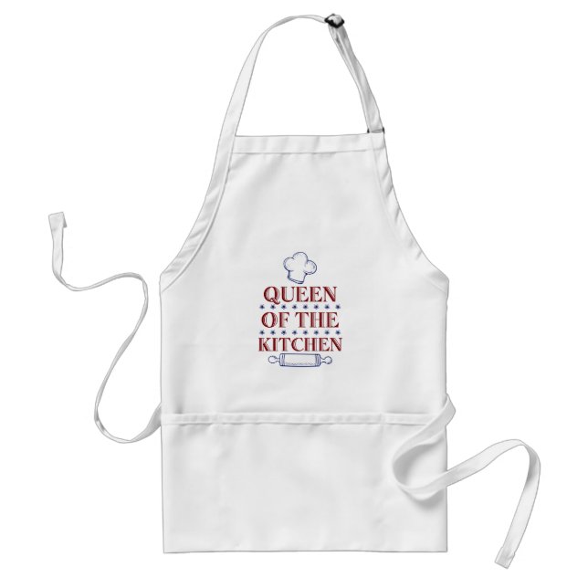 Tablier Queen of the Kitchen Apron (Devant)