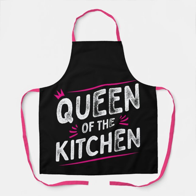 Tablier Queen of the Kitchen Apron (Recto)