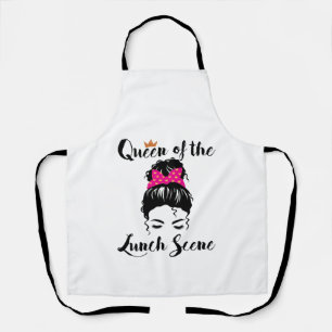 Tablier Queen of the Lunch Scene Cafeteria Travailleuse Fe