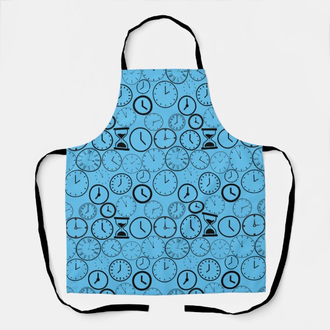 Tablier Quelle heure est-il.wx4 L Bleu BG (Recto)